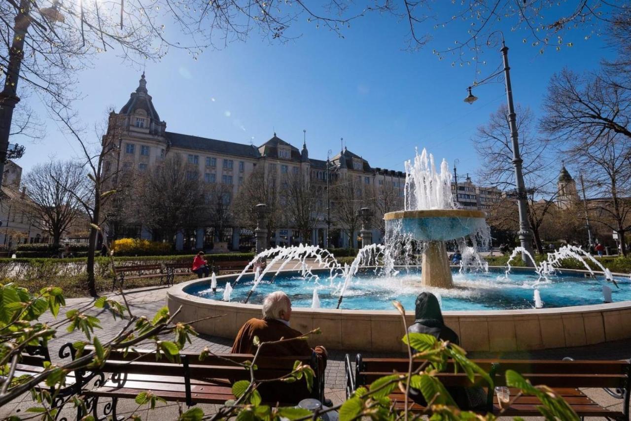 Central Palace Apartman Debrecen Bagian luar foto